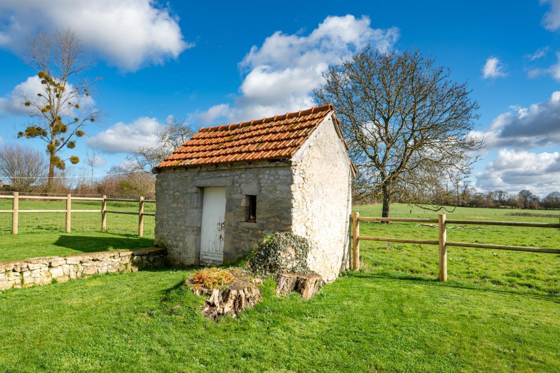 Le Pavillon Du Manoir De Conjon Villa Crouay Exterior foto